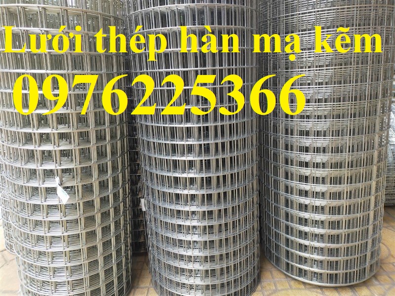 Lưới thép hàn mạ kẽm D3,D4 ô 50x50 hàng có sẵn