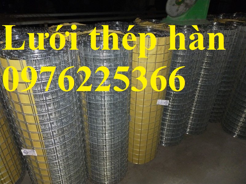 Lưới thép hàn mạ kẽm D3,D4 ô 50x50 hàng có sẵn