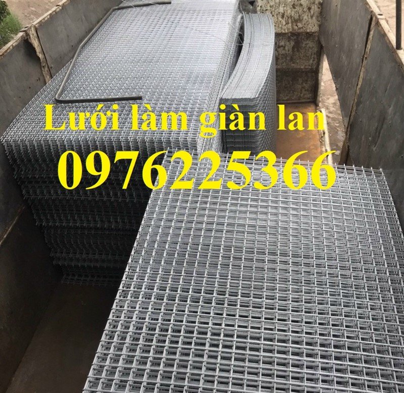 Lưới thép hàn mạ kẽm D3,D4 ô 50x50 hàng có sẵn
