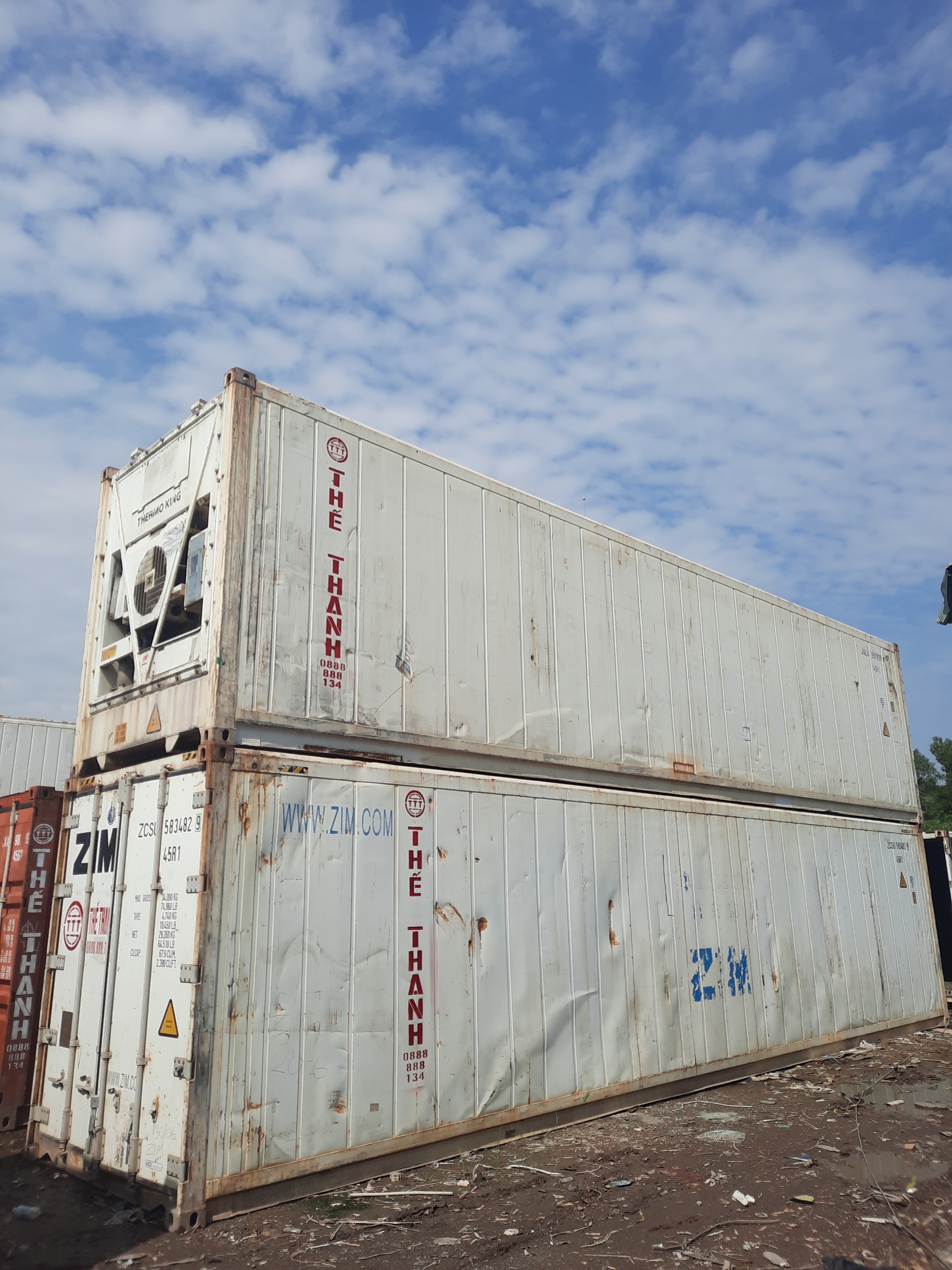 Kho lạnh và kho vật tư bằng container siêu bền bỉ