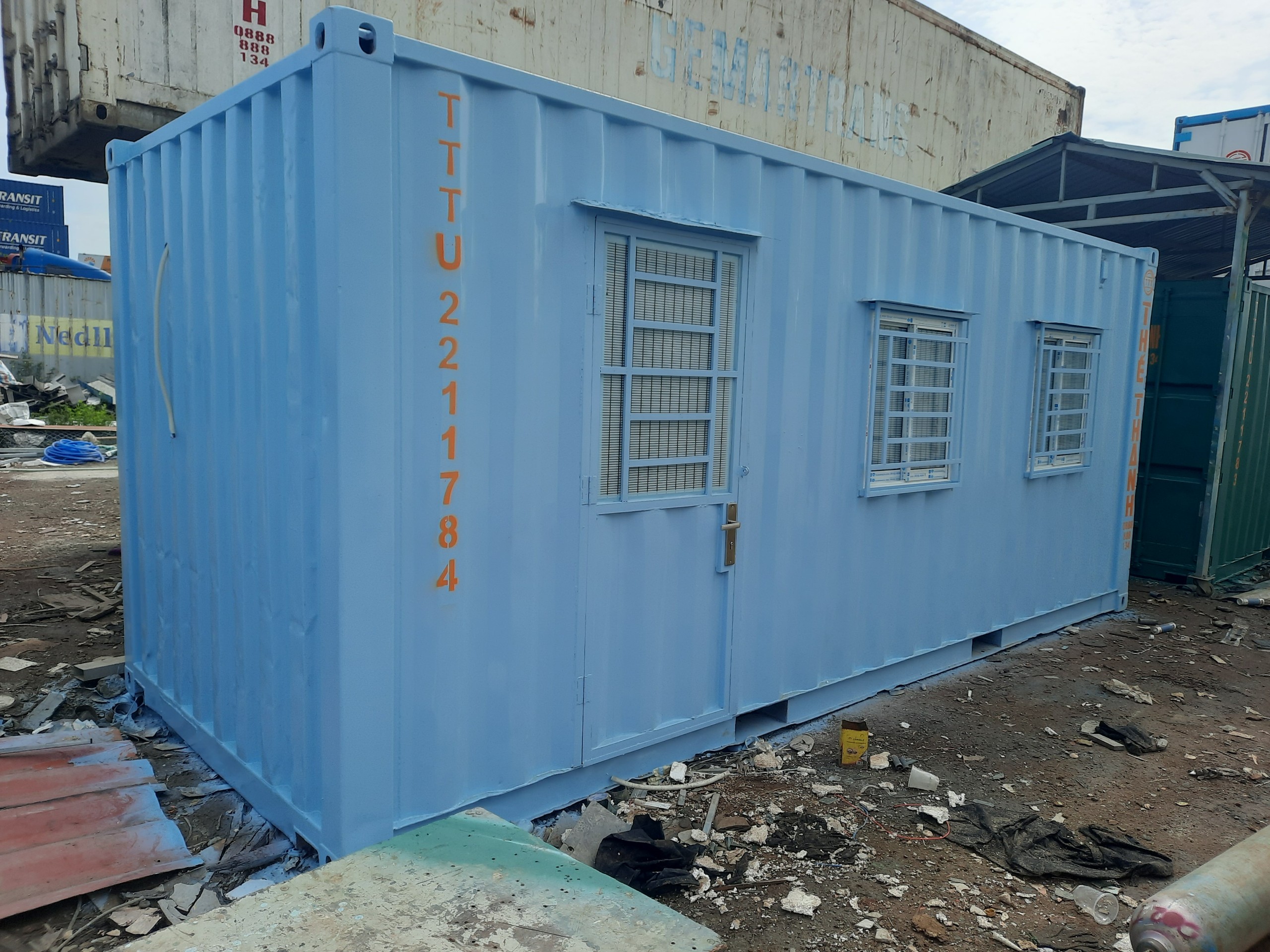 Kho lạnh và kho vật tư bằng container siêu bền bỉ