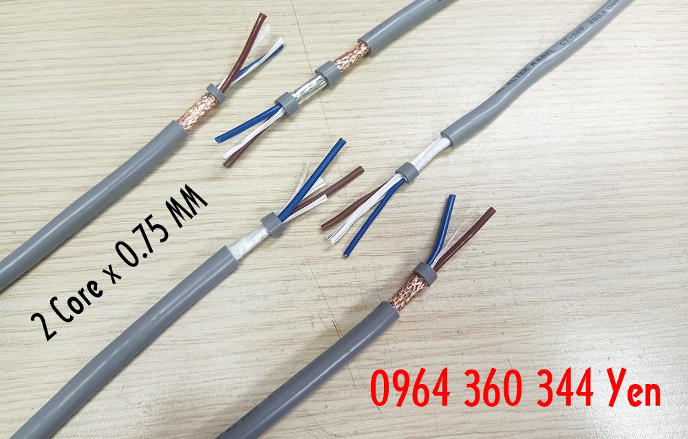 Dây cáp điều khiển Altek Kabel SH-500 2G0.75 QMM/10752