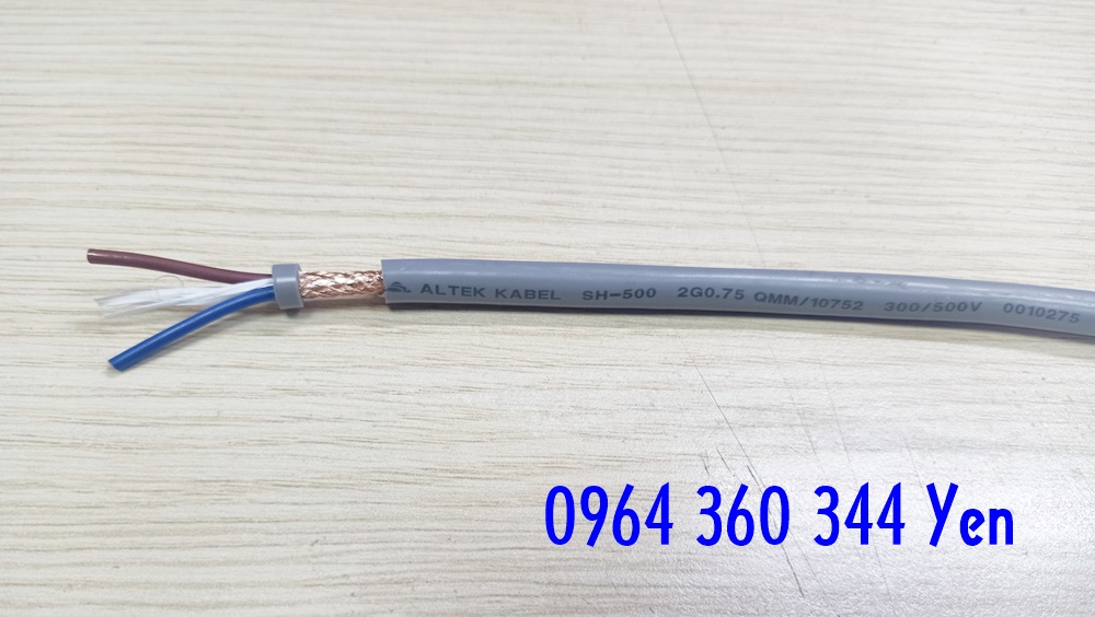 Dây cáp điều khiển Altek Kabel SH-500 2G0.75 QMM/10752