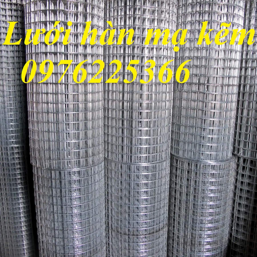 Lưới thép hàn mạ kẽm D2a50x50,D3a30x30,D4a50x50