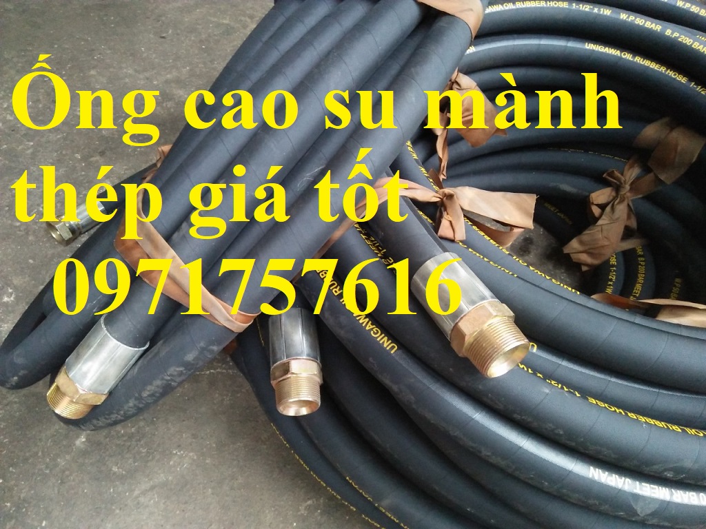 Phân phối ống cao su bố vải ,ống cao su mành thép 