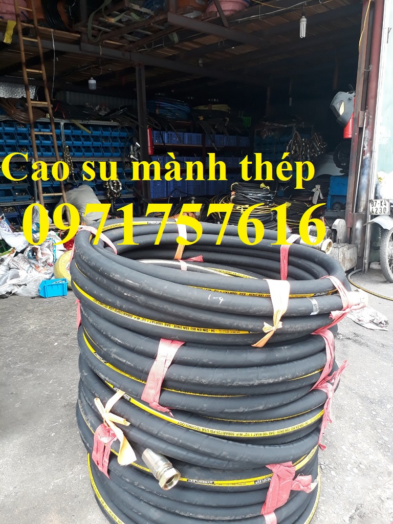 Phân phối ống cao su bố vải ,ống cao su mành thép 