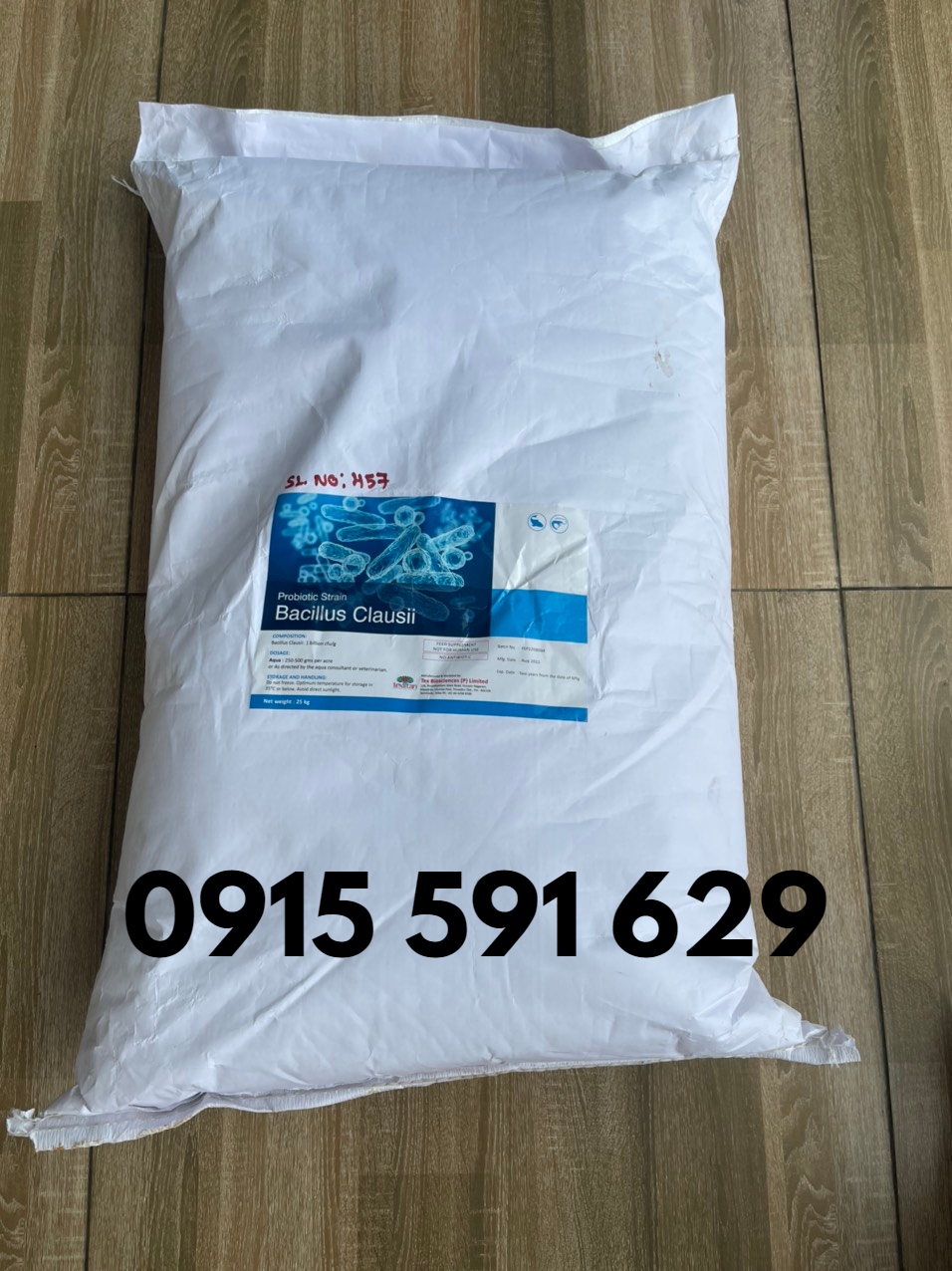 BACILLUS CLAUSII vi sinh đơn d&ograveng vi sinh nguy&ecircn liệu 