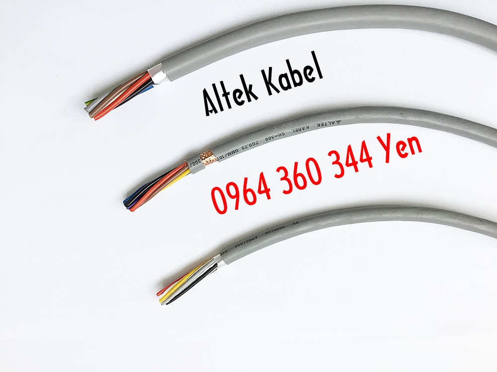 Cáp điều khiển thương hiệu Đức/China Altek Kabel Chính hãng