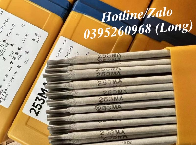 Que/dây hàn 253MA, 308L, 309L, ER70S, ER80S...