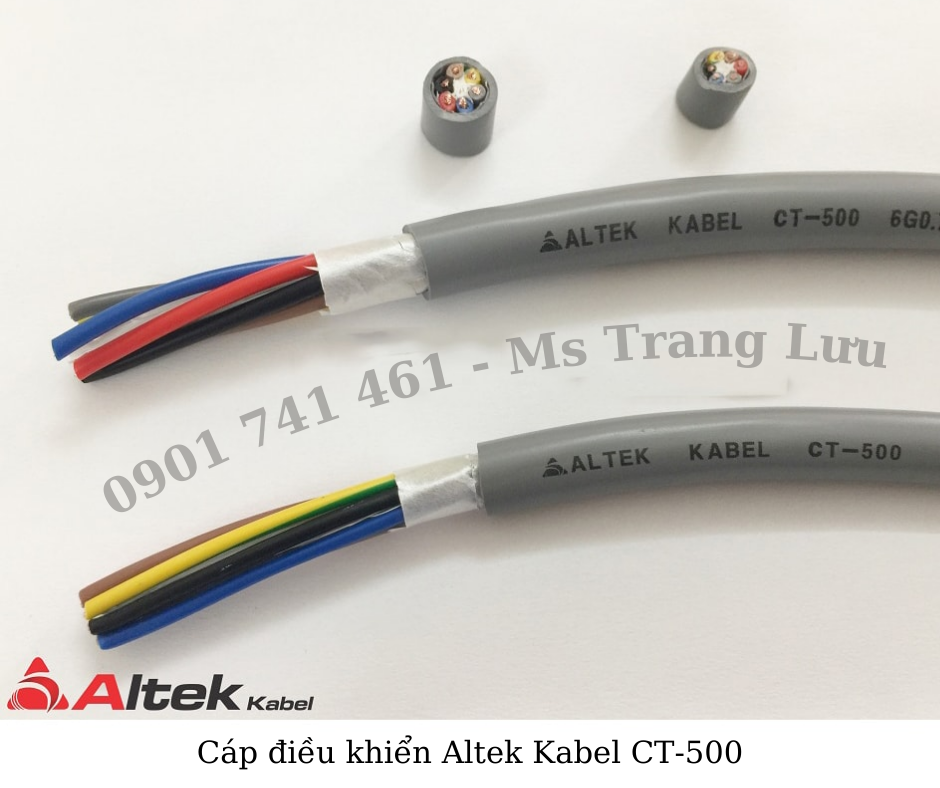 Cáp điều khiển Altek Kabel chống nhiễu phân phối toàn quốc