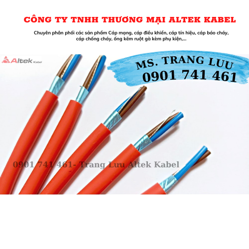 Cáp chống cháy Altek Kabel chính hãng phân phối toàn quốc