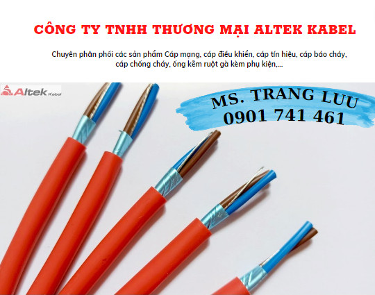 Cáp chống cháy chống nhiễu altek kabel giá tốt nhất thị trường