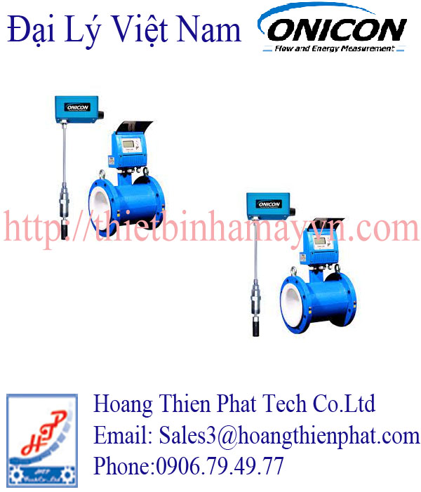đồng hồ đo lưu lượng điện từ ONICO Việt Nam