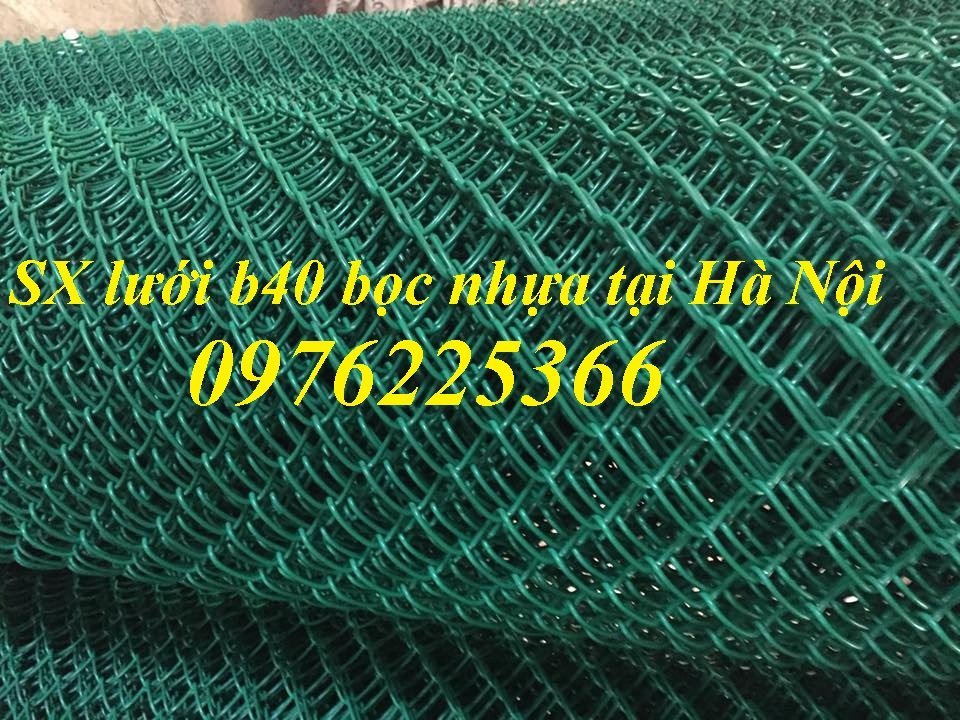 Lưới B40 bọc nhựa, giá bán lưới b40 bọc nhựa rẻ nhất Hà Nội