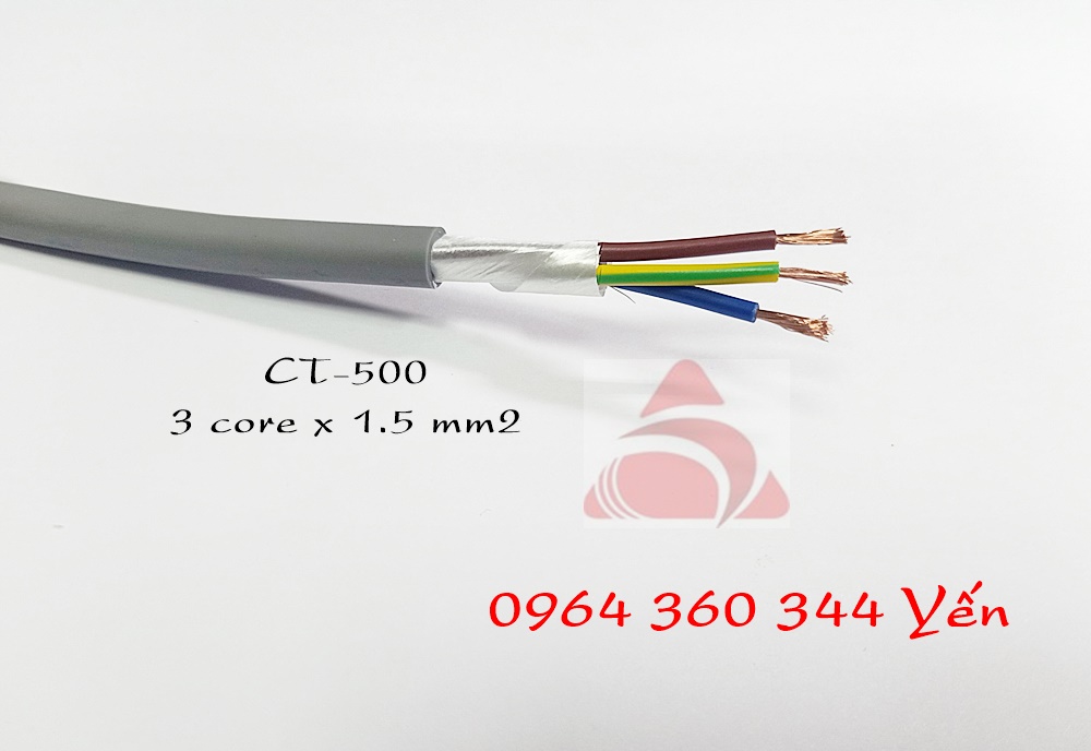 Cáp điều khiển 3 lõi chống nhiễu Altek Kabel