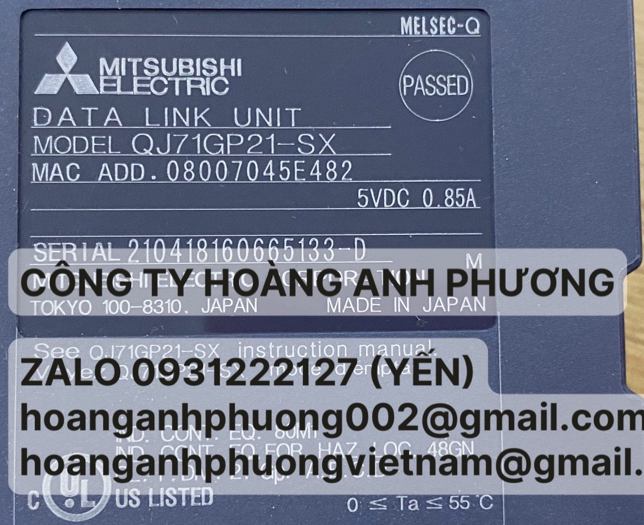 QJ71GP21-SX MITSUBISHI TỒN KHO GIÁ TỐT TẠI HOÀNG ANH PHƯƠNG