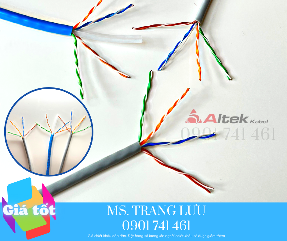 Cáp mạng Altek Kabel chính hãng giá thương mại