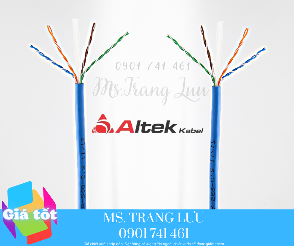 Cáp mạng Altek Kabel chính hãng giá thương mại