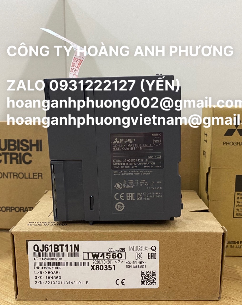 Hàng sẵn kho QJ61BT11N - Mô đun mạng Mitsubishi giá tốt