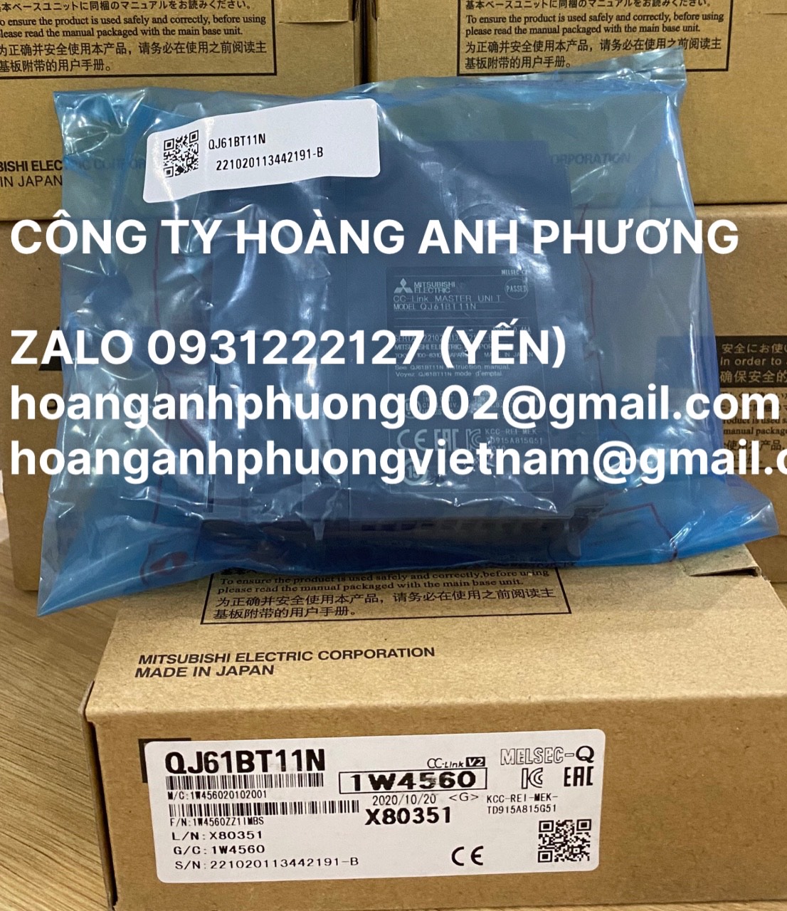 Hàng sẵn kho QJ61BT11N - Mô đun mạng Mitsubishi giá tốt
