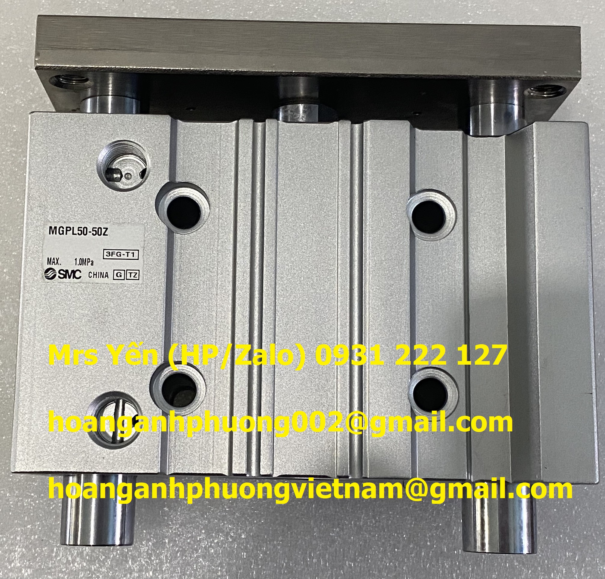 MGPL50-50Z Xy lanh SMC tồn kho giá tốt tại Hoàng Anh Phương