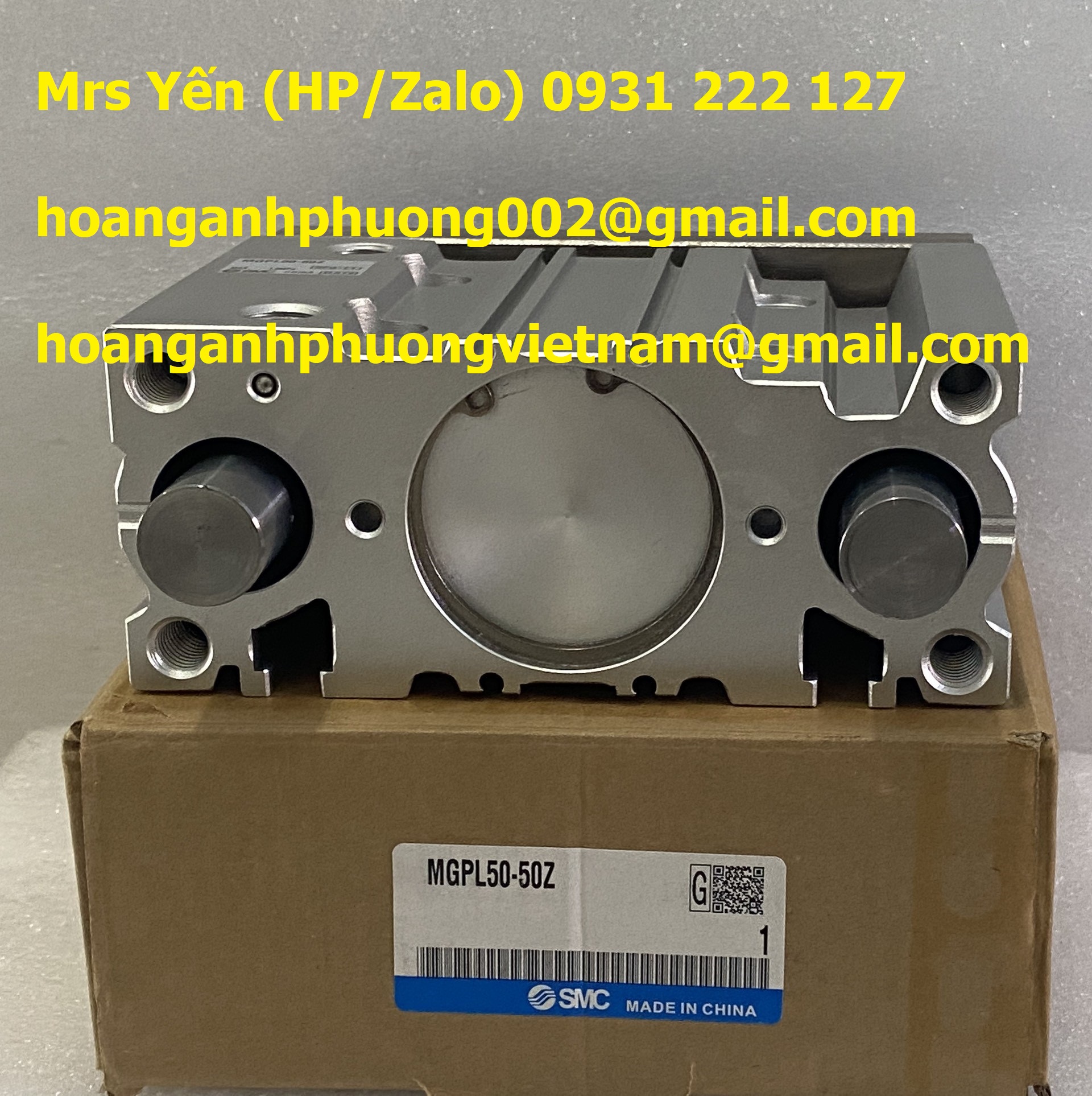 MGPL50-50Z Xy lanh SMC tồn kho giá tốt tại Hoàng Anh Phương