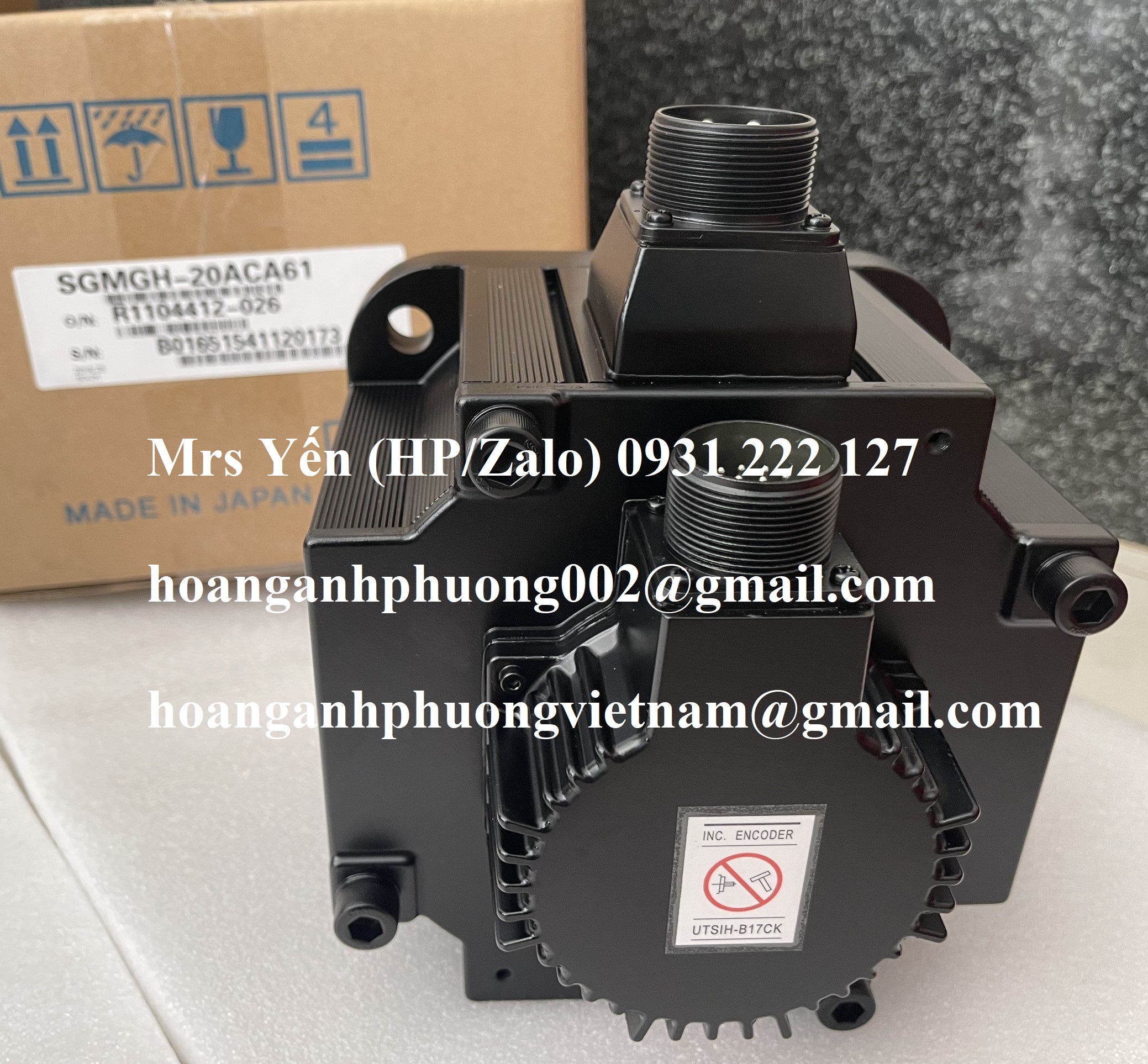 SGMGH-20CA61  Động cơ Yaskawa  Hoàng Anh Phương