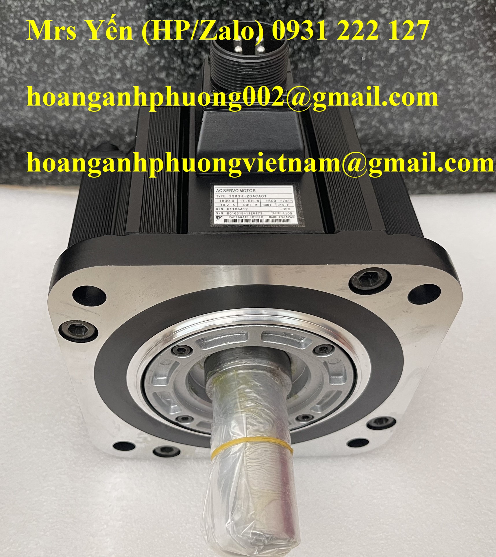 SGMGH-20CA61  Động cơ Yaskawa  Hoàng Anh Phương