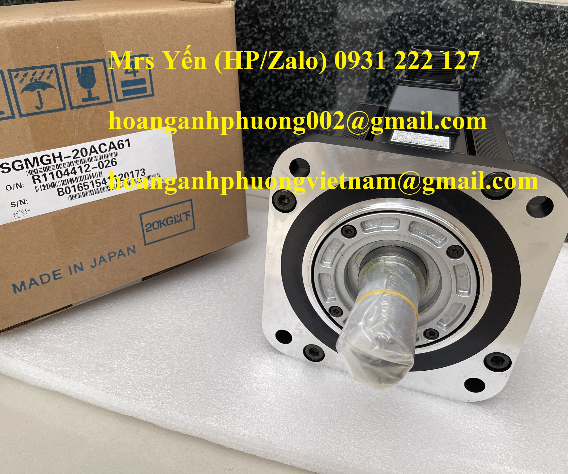 SGMGH-20CA61  Động cơ Yaskawa  Hoàng Anh Phương