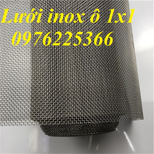 Lưới đan inox 304, lưới inox đan giá rẻ bán tại Hà Nội