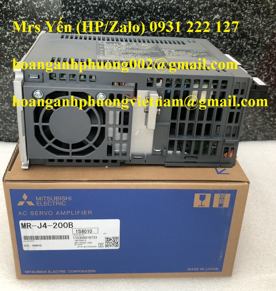 MR-J4-200B  MITSUBISHI NHẬP KHẨU CHÍNH HÃNG MỚI 100%