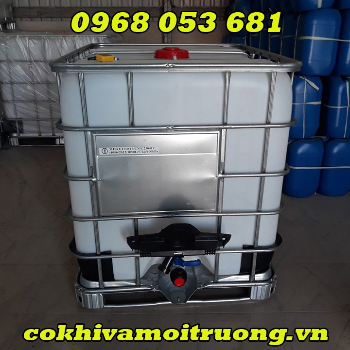 Tank nhựa ibc 1000l được sử dụng nhiều trong cuộc sống