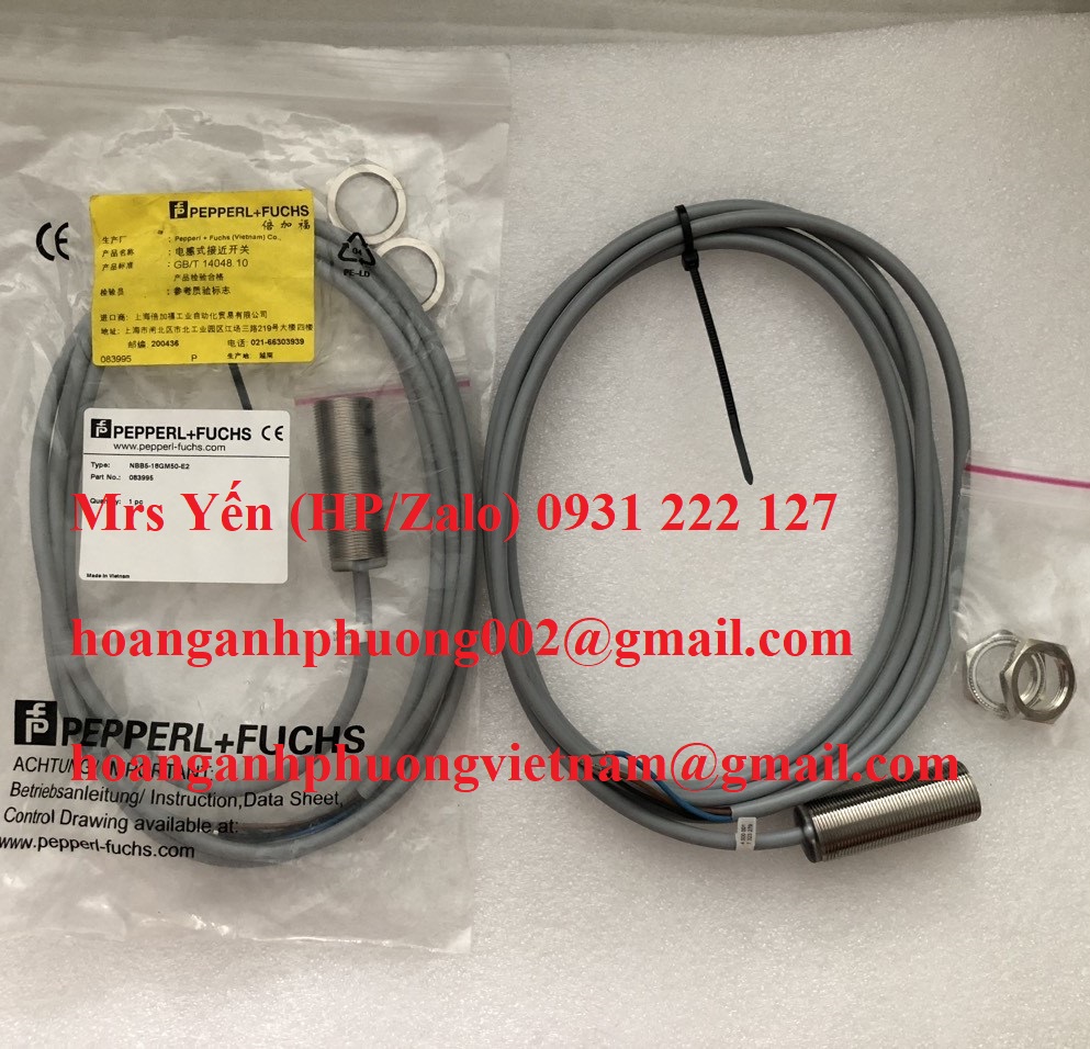 NBB5-18GM50-E2 Cảm biến Pepperl & Fuchs  Giá tốt toàn quốc