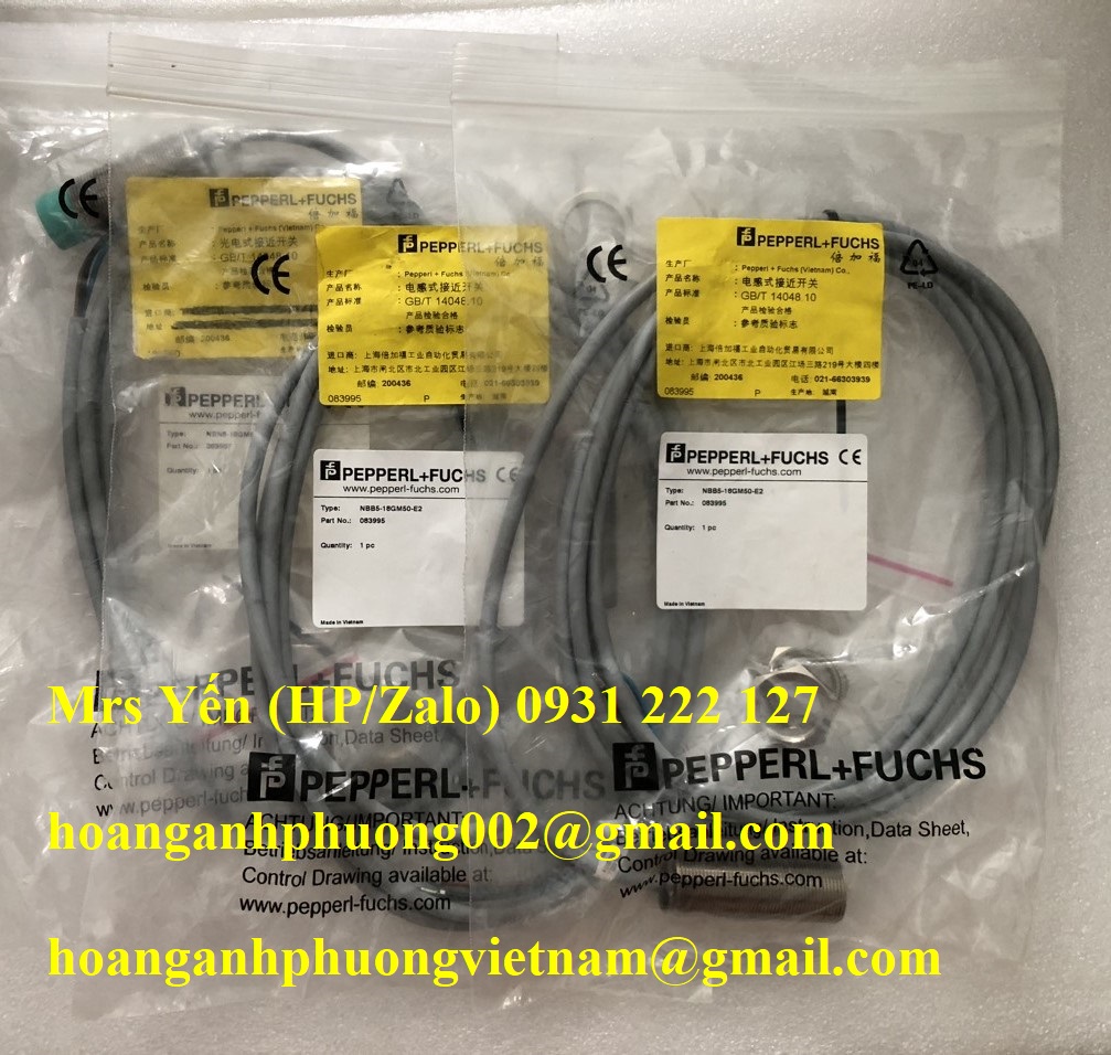 NBB5-18GM50-E2 Cảm biến Pepperl & Fuchs  Giá tốt toàn quốc