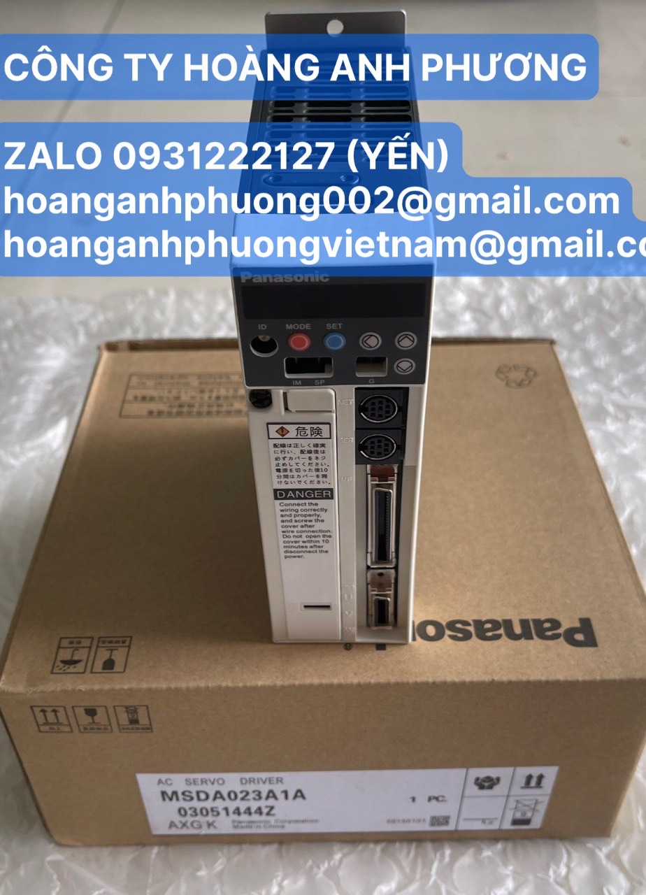 MSDA023A1A Servo Amplifier Panasonic  Hoàng Anh Phương