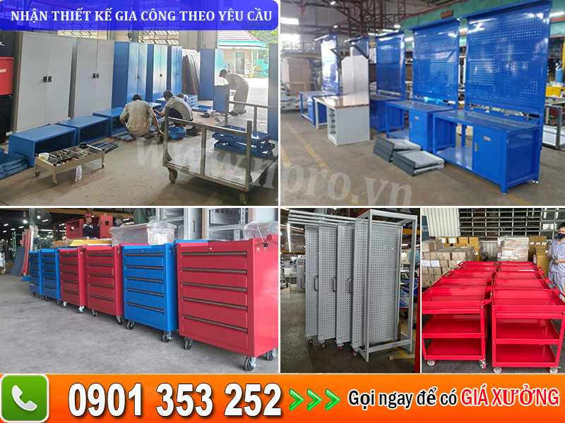 Tủ đựng dụng cụ cơ khí 2 cánh, tủ dụng cụ vật tư 