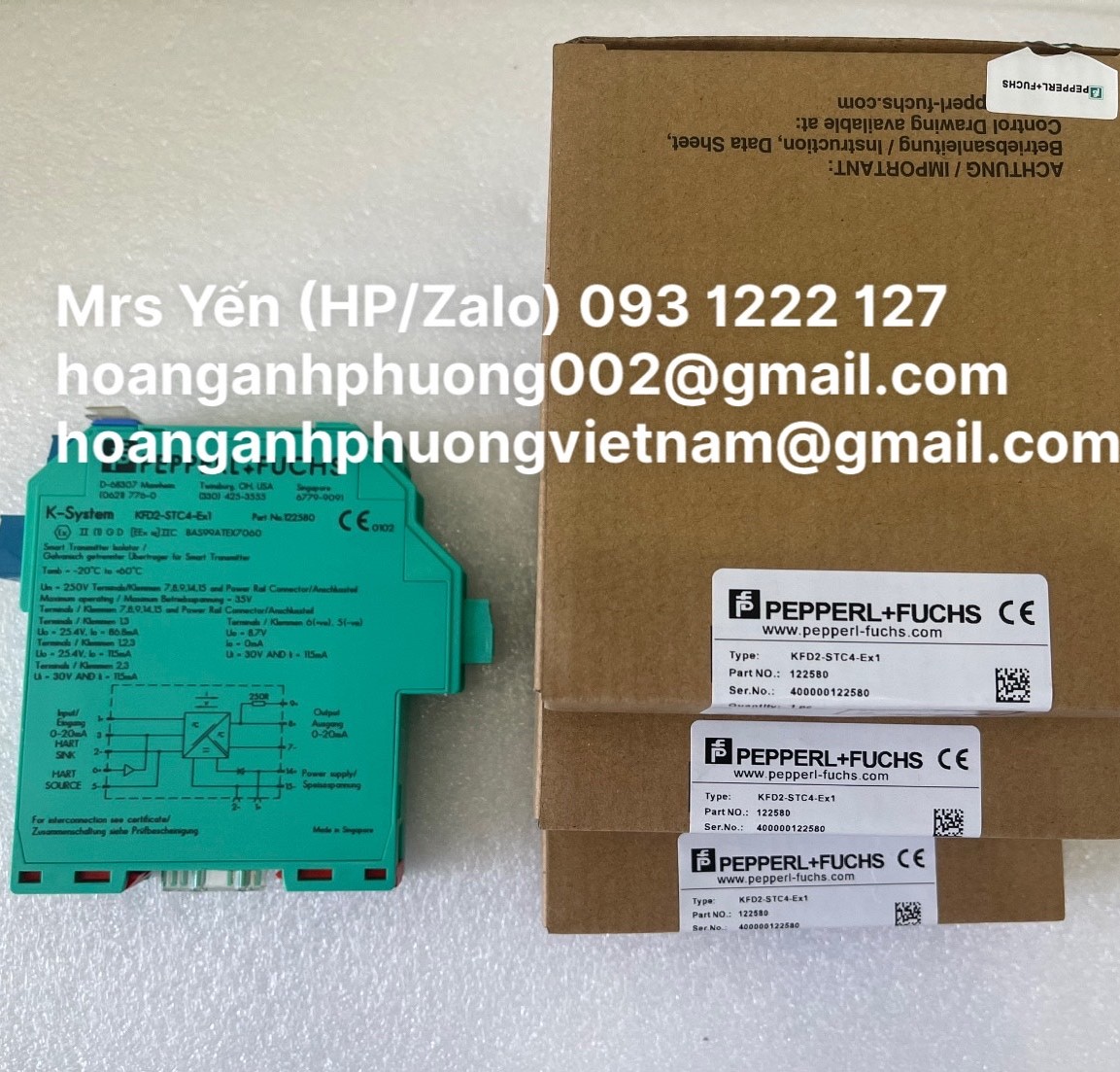 KFD2-STC4-EX1  PEPPERL + FUCHS  Nhập khẩu mới 100%