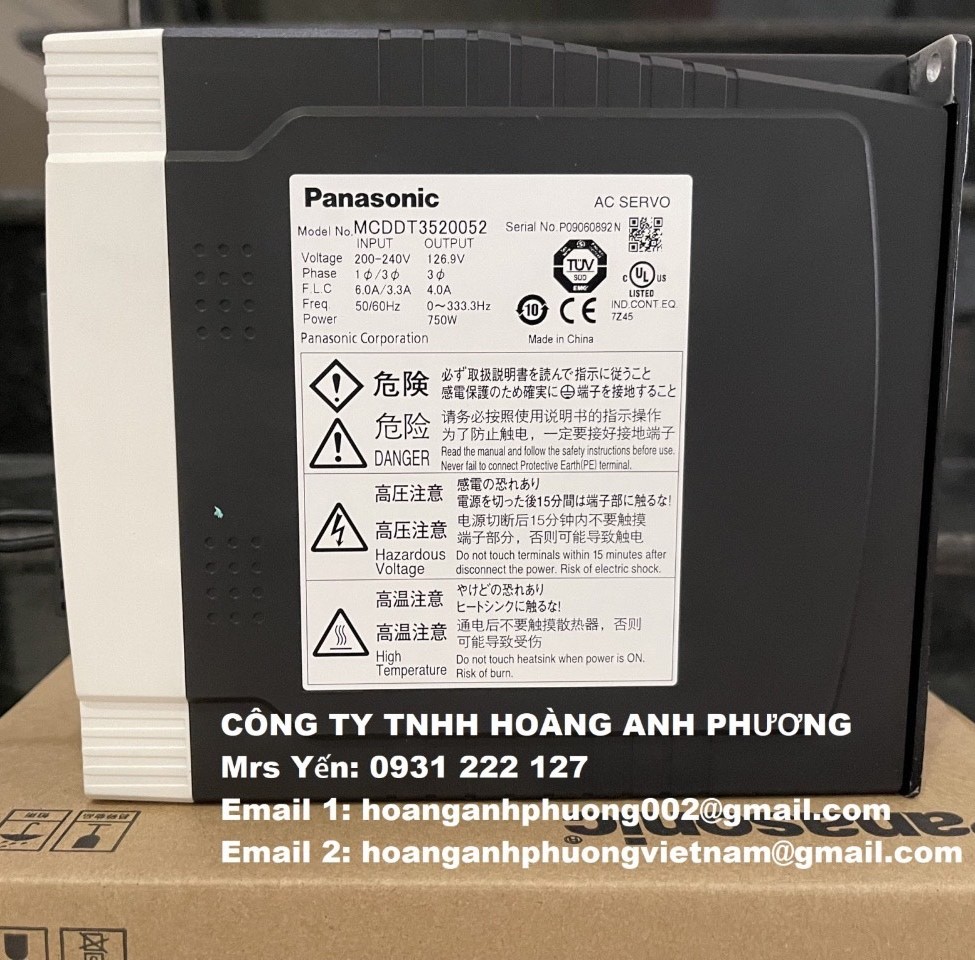 MCDDT3520052 bộ điều khiển Panasonic mới BH 12 tháng
