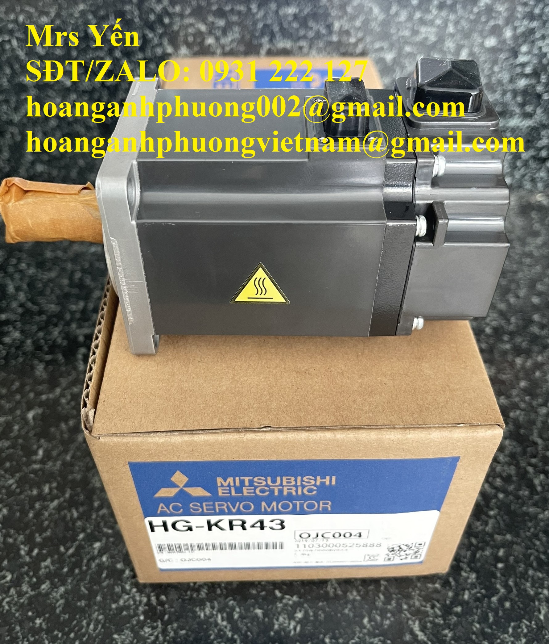 Servo HG-KR43 Mitsubishi  Giao hàng miễn phí toàn quốc