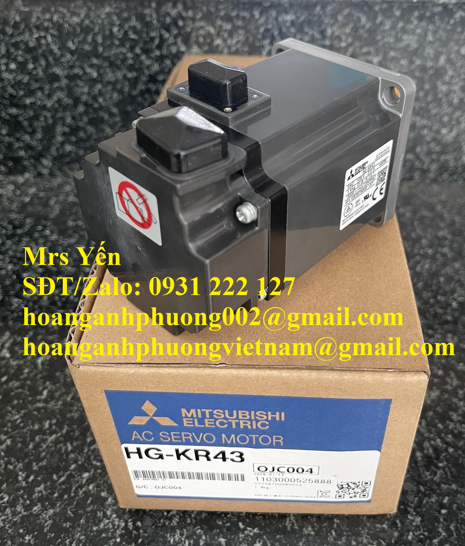 Servo HG-KR43 Mitsubishi  Giao hàng miễn phí toàn quốc