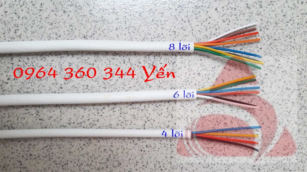 Cáp tín hiệu bọc lưới đồng mạ bạc chống nhiễu 24awg 0.22mm