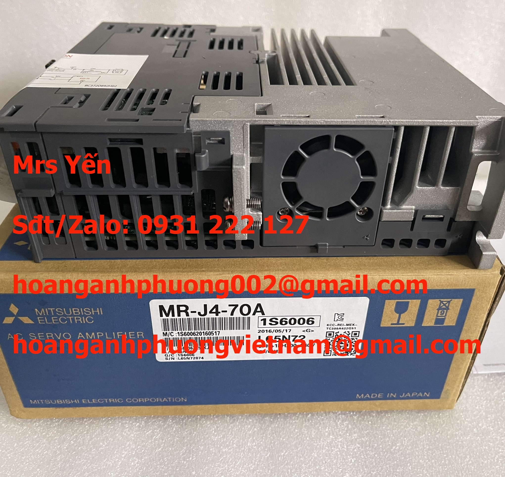 Báo giá tốt MR-J4-70A  Bộ điều khiển Mitsubishi mới 100%