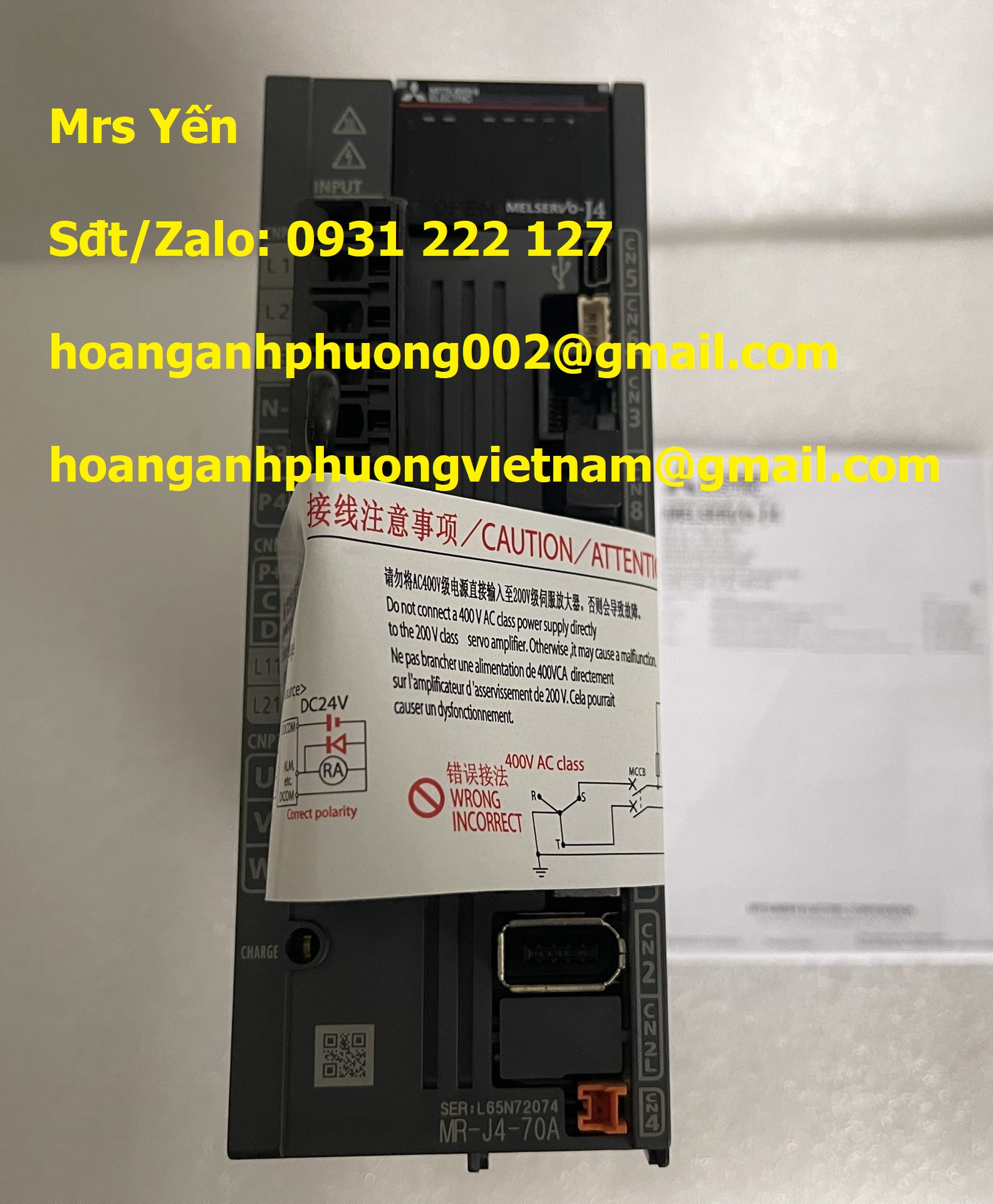 Báo giá tốt MR-J4-70A  Bộ điều khiển Mitsubishi mới 100%