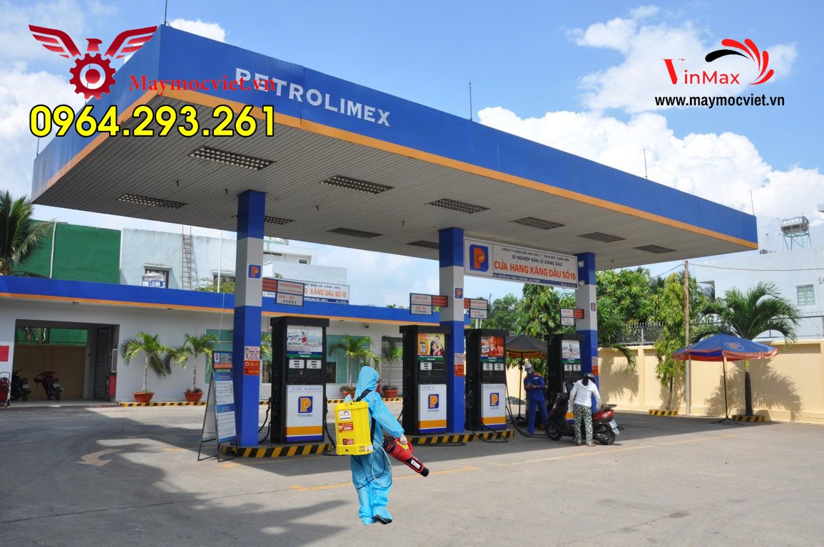 [Giảm kịch sàn] Bộ máy phun khử khuẩn Turbo BA6 gắn bình COV20