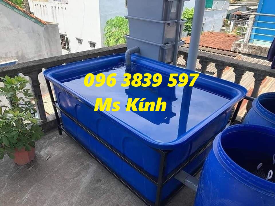 Thùng nhựa 750 lít nuôi cá, thùng nhựa đựng hóa chất - 0963839597