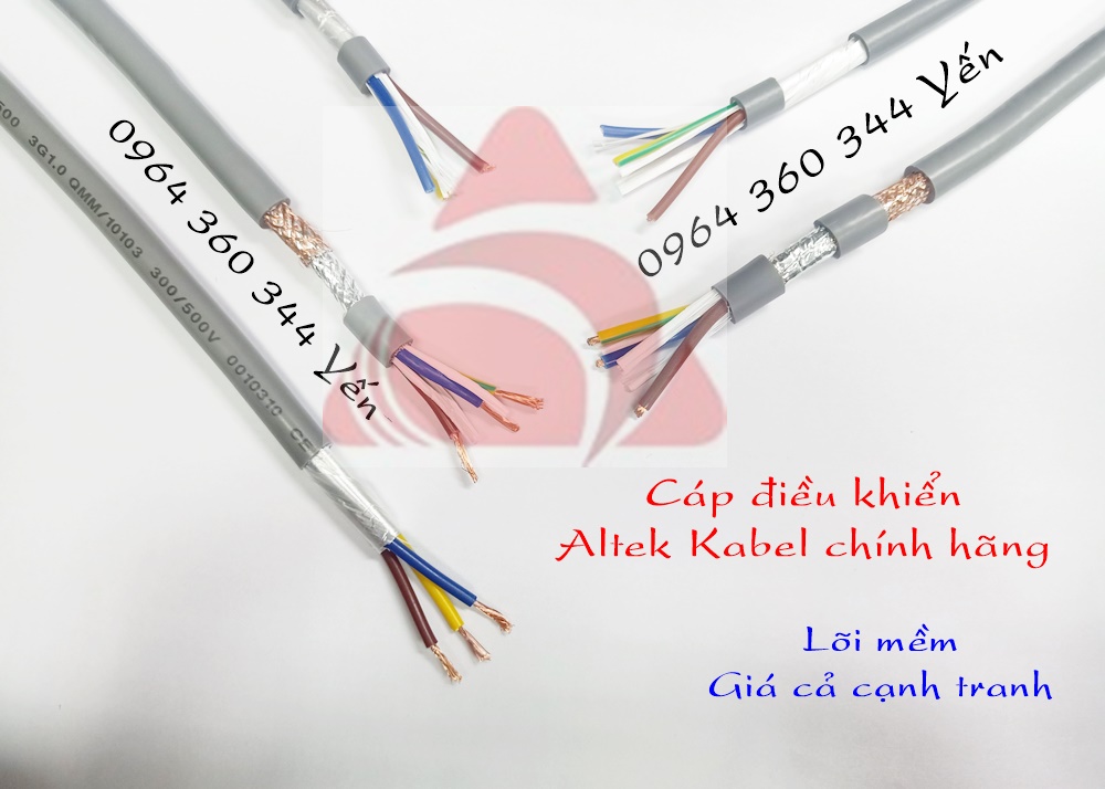 Dây cáp điều khiển Altek Kabel, tín hiệu Altek Kabel tại Hà Nội