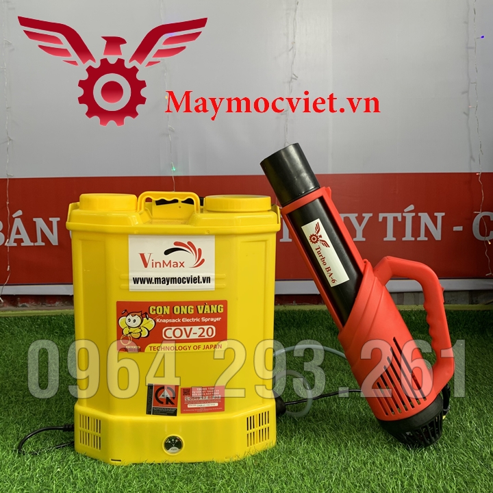 Máy phun diệt trừ nhện đỏ gây hại trên cây sâu riêng Turbo BA6