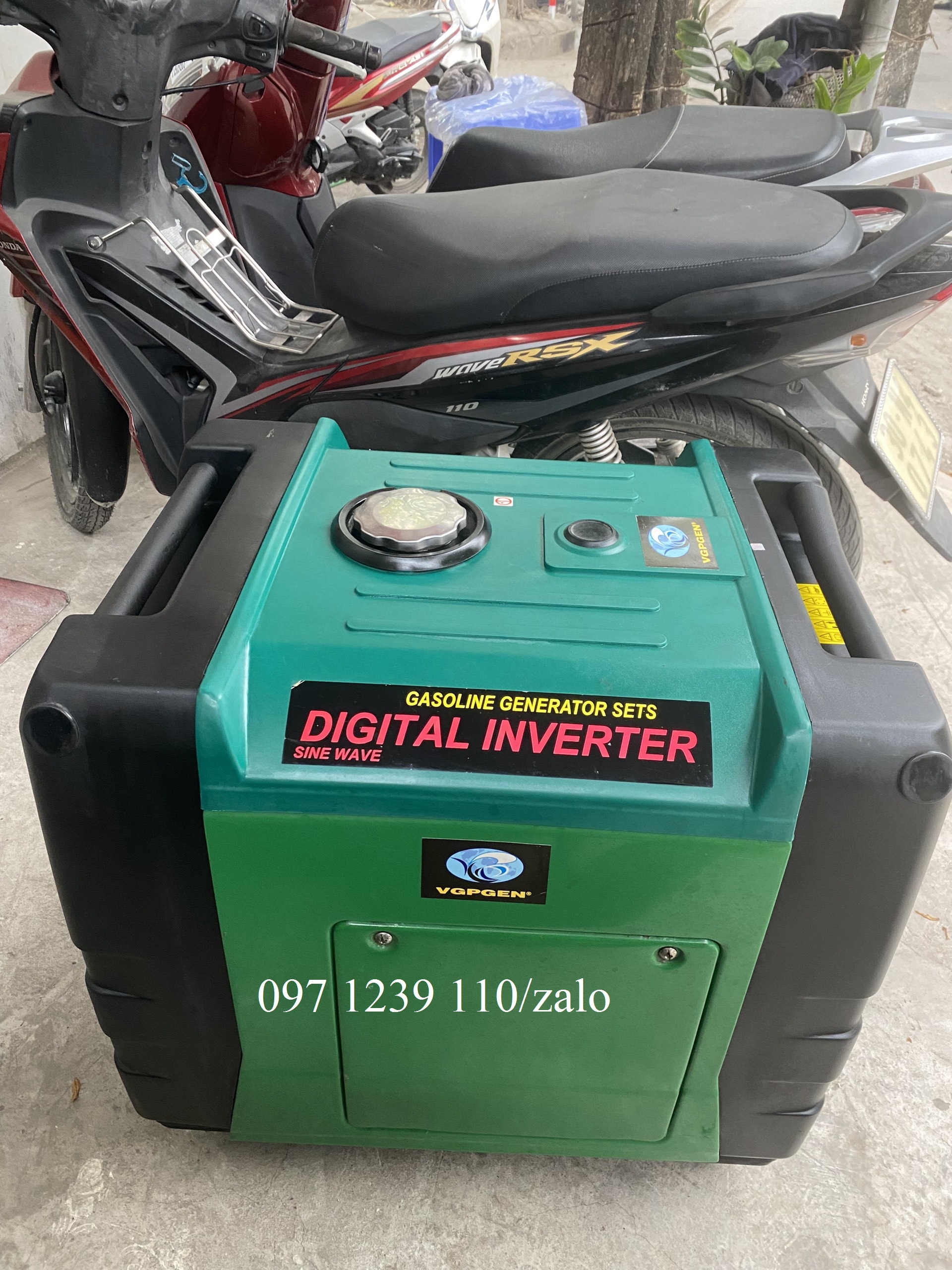 Thanh lý máy phát điện biến tần chống ồn 5kw