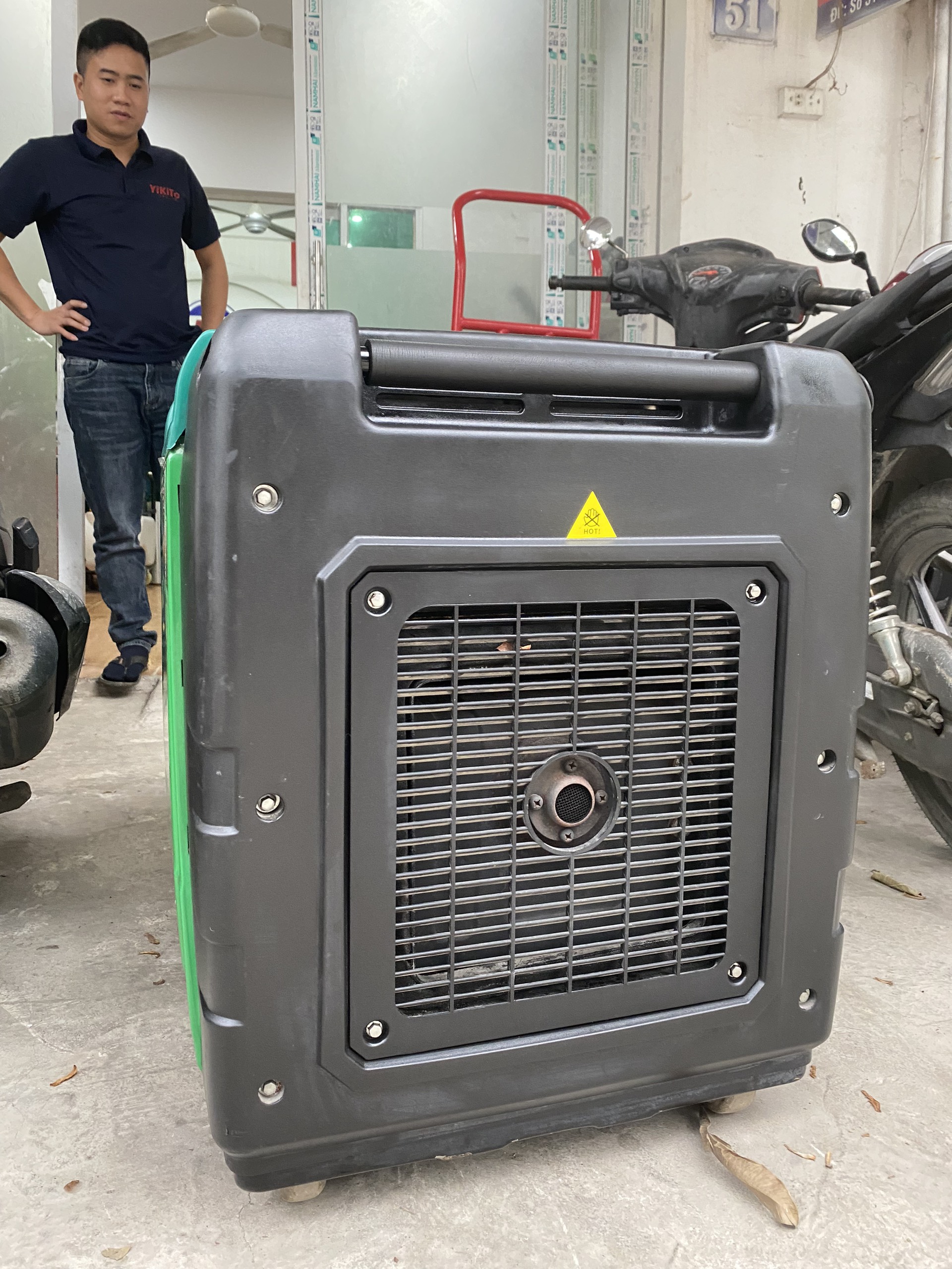 Thanh lý máy phát điện chống ồn kỹ thuật số 5kw