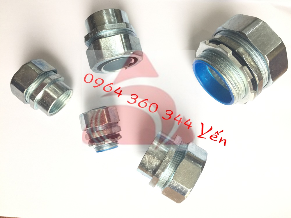 Phụ kiện ống ruột gà lõi thép với box điện, máng cáp kín nước